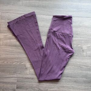 Lululemon align mini flare size 4 purple relaxed comfy casual leggings